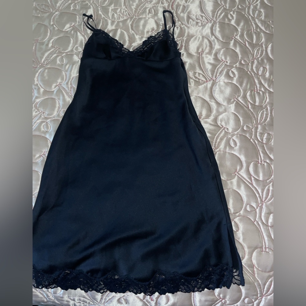 SOLD House of CB mini satin dress XS
